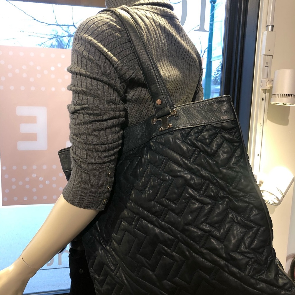 Tory Burch Navy Shoulder Bag